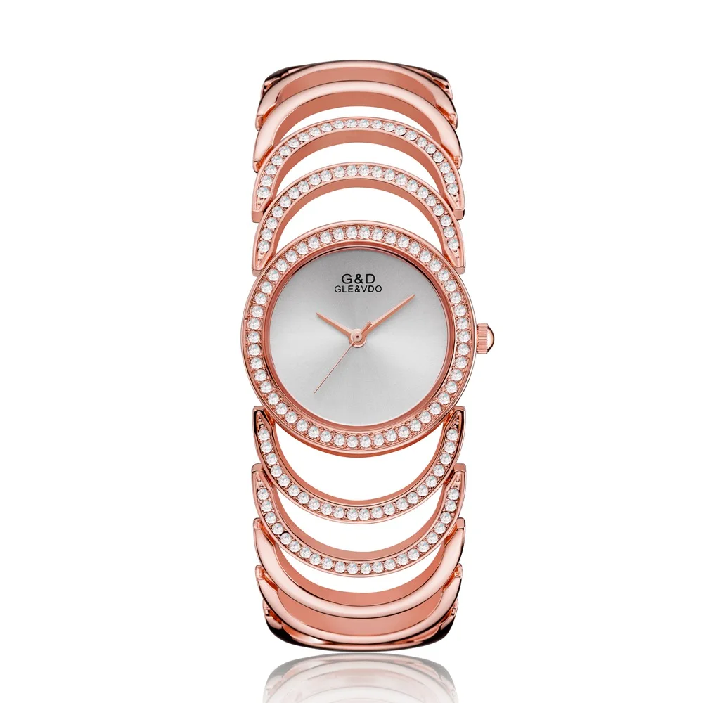 2019 Роскошные Брендовые женские часы со стразами наручные модные кварцевые цвета