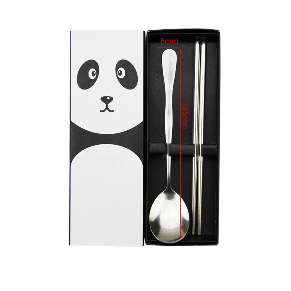 2 шт./компл. практичный дизайн Нержавеющая сталь для детей и взрослых ложка