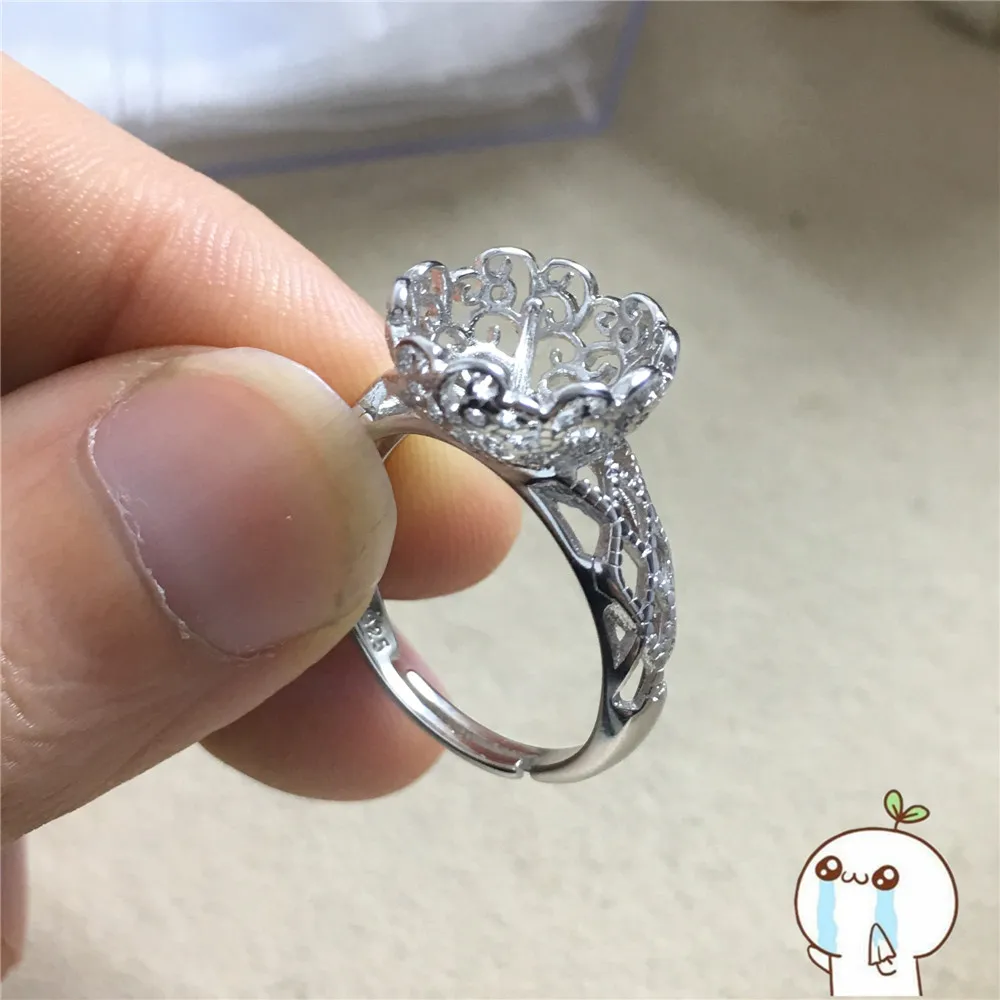 Кольцо с жемчугом Эдисона для Akoya классические кольца изменяемыми размерами