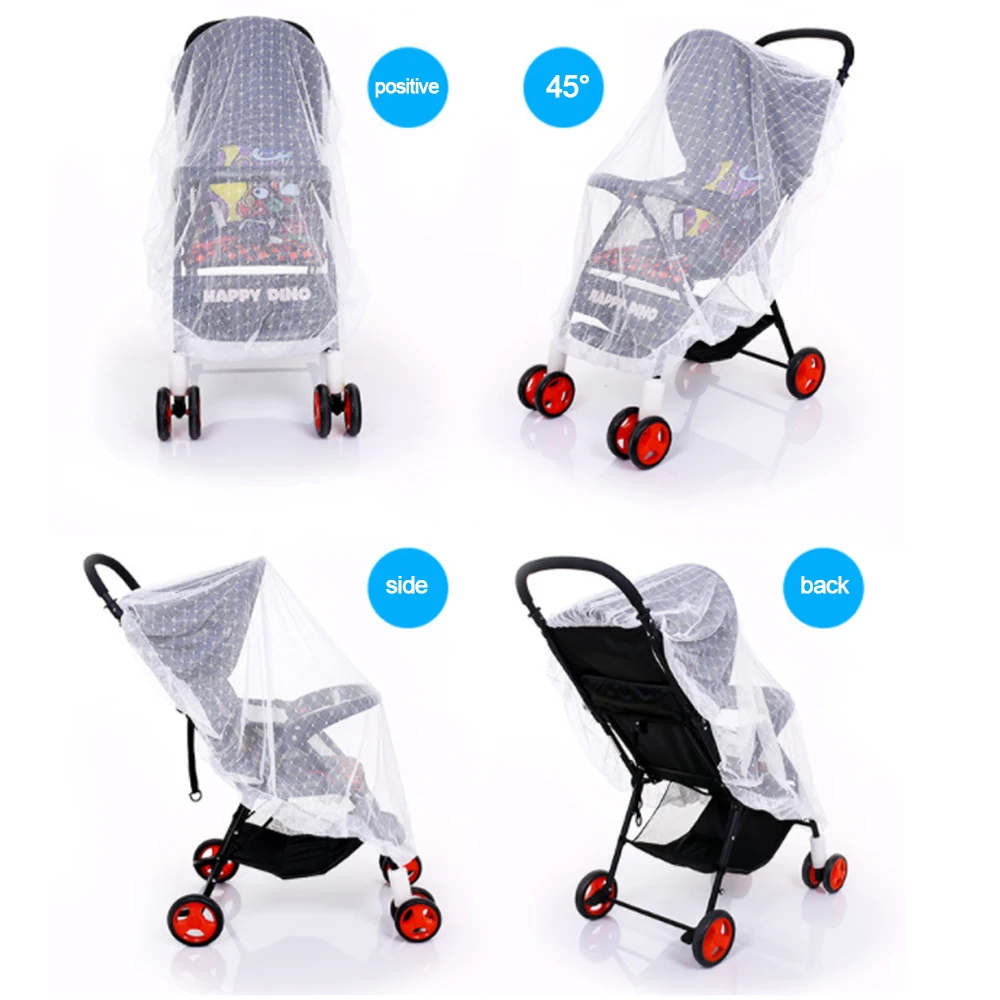 Baby Stroller Pushchair Mosquito Insect Shield Net Mesh Accessories cart Safe Infants Protection | Мать и ребенок