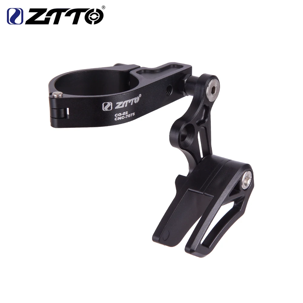 ZTTO CG02 MTB направляющая велосипедной цепи устройство для улавливания капель 31,8 34,9 зажим Крепление Регулируемый для горного гравия велосипед один диск 1X система