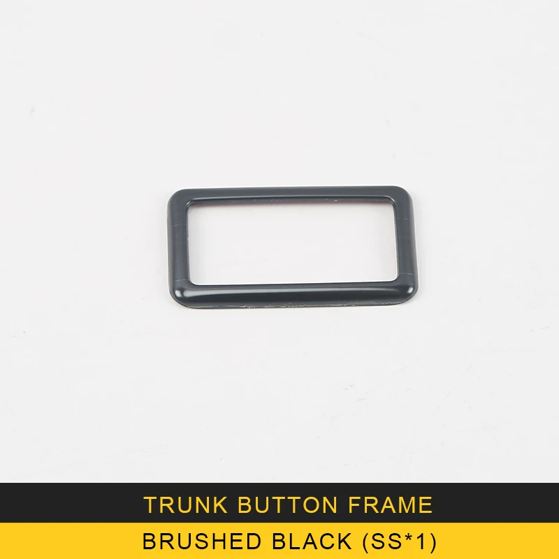 Carманго для Audi Q5 FY, аксессуары для салона автомобиля, хромированная задняя панель багажника, электрическая кнопка, рамка, накладка, наклейка
