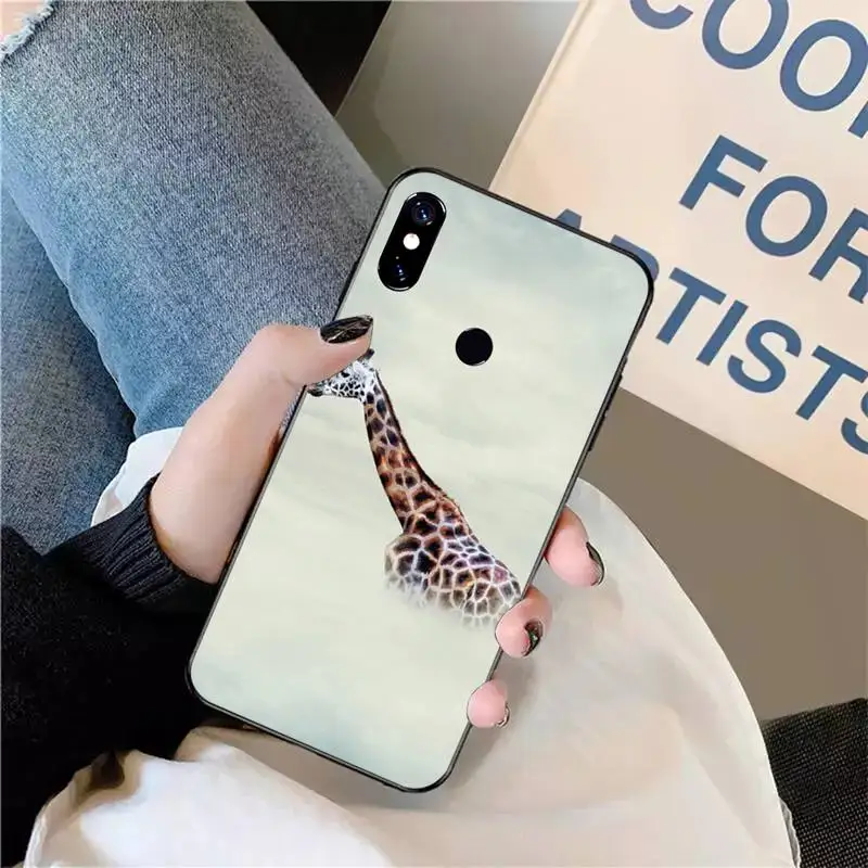 

Cute animal giraffe Phone Case For Xiaomi Redmi note 7 8 9 t max3 s 10 pro lite coque funda shell cover