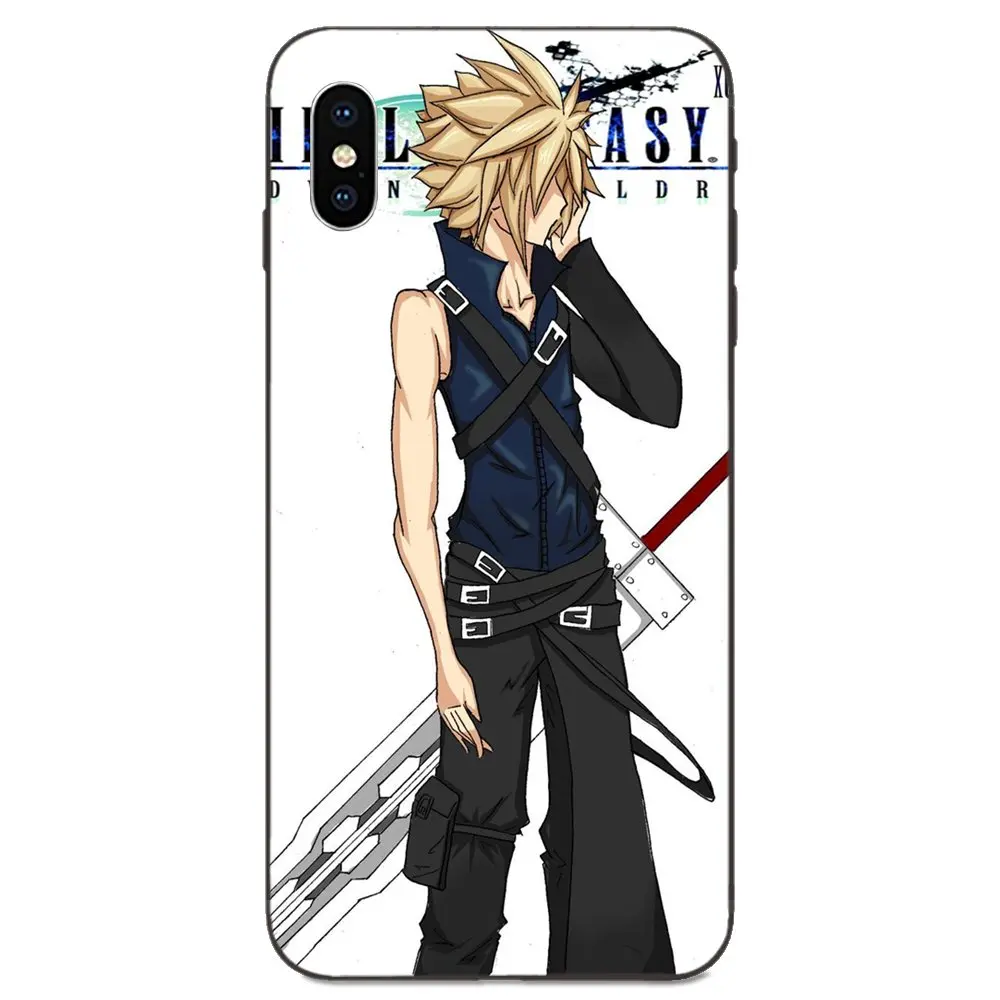 Мягкий чехол Capa Cloud Strife Final Fantasy для Xiaomi Mi Mix Max Note 2 2S 3 5X 6 6X 8 9T SE A1 A2 A3 CC9e Lite Play Pro F1 |
