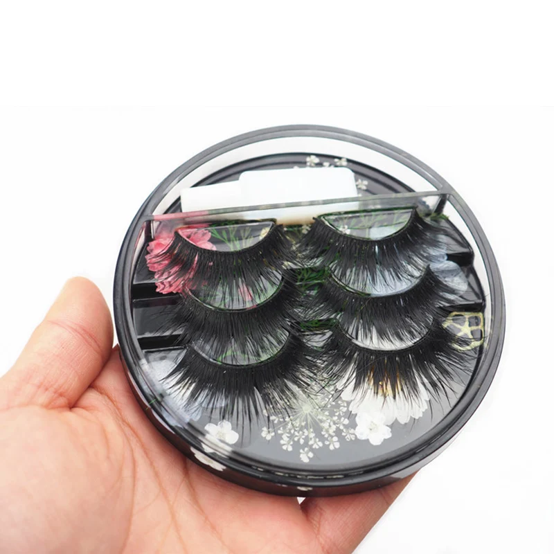 

Circle Lash Book with Cover Mold Eyelash Holder Resin Molds DIY Silicone Eyelash Dish Moulds Jewelry Box Accessories Making Tool