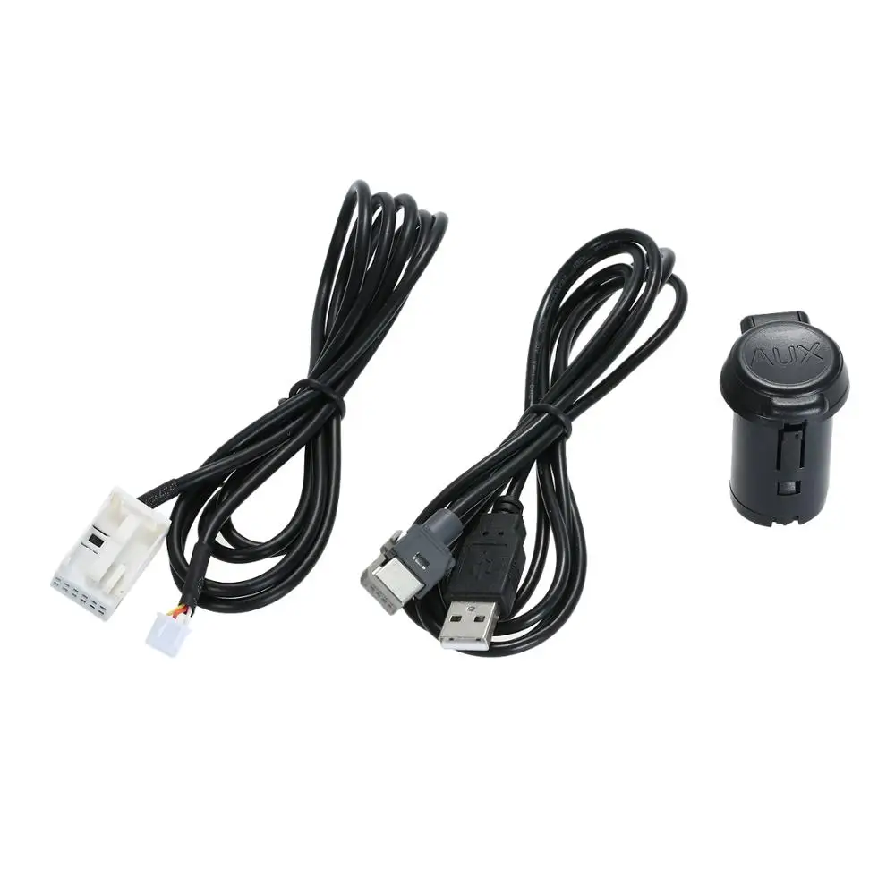 Автомобильный AUX USB адаптер для Peugeot 307 407 308 408 508 3008 установка RD43 RD45