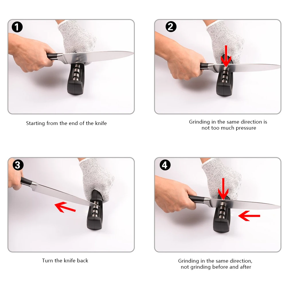 Точильщик ножей точильный камень Вольфрам Алмазный керамический точилка