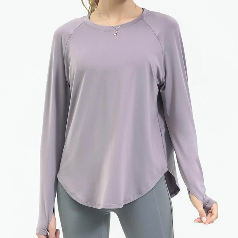 Женские Бесшовные футболки для фитнеса укороченный топ спортивная одежда