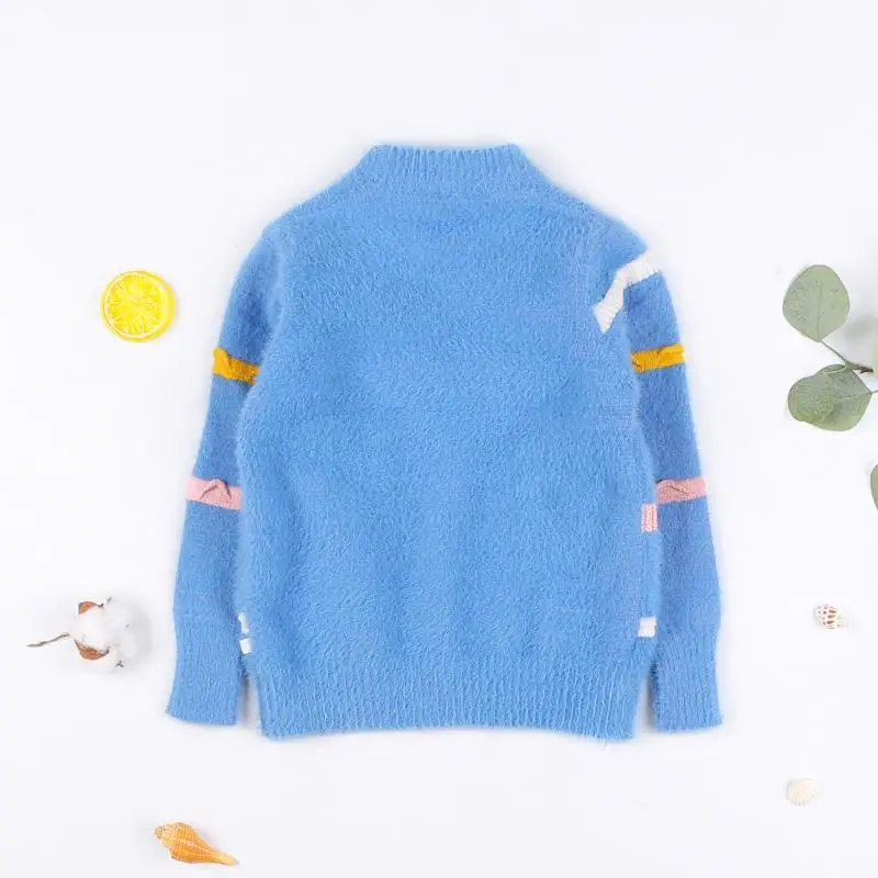 Детский свитер Модный пуловер с длинными рукавами для маленьких мальчиков и