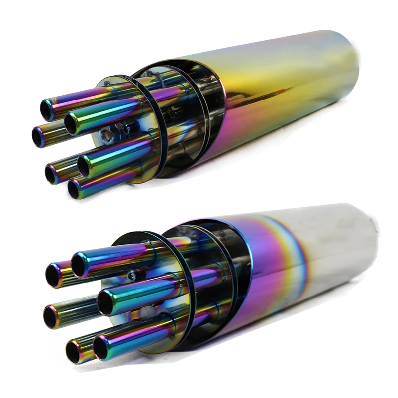 Универсальная Модифицированная выхлопная труба из нержавеющей стали для