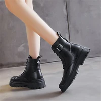 spring autumn women brand leather fashion casual designer luxury ankle boots shoes ladies boots for female