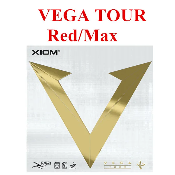 Red XIOM Новинка VEGA TOUR не липкая резиновая новейшая тензорная губка для настольного тенниса резиновая губка для пинг-понга Tenis De Mesa - Цвет: Red