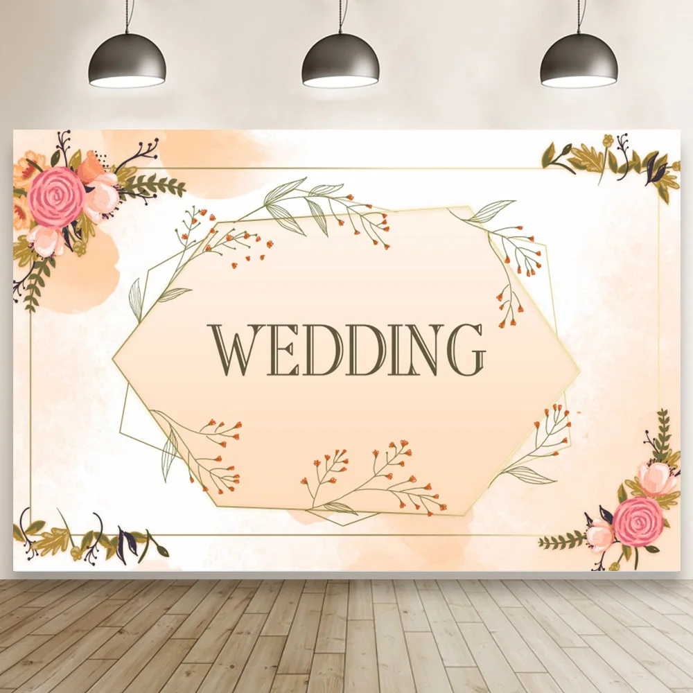 

Классические фоны для свадебной церемонии, романтические студийные фоны для фотосъемки, домашний декор для стола, плакаты