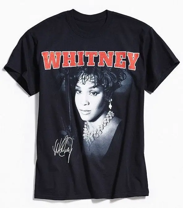 Лето 2019 Whitney Houston WHITNEY футболка Новинка 100% странные вещи lil peep Trump feyenoord lgbt|Мужские