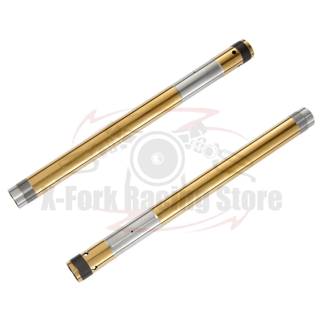 Внутренние трубки вилки для мотоцикла Gold 1 пара Suzuki RGV250 VJ22 41x522 мм 51110 22D00|Защита от