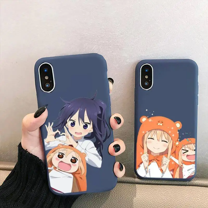 

Umaru Chan Anime Doma Umaru Phone Case For IPhone 6s 7 8 Plus X Xs Xr Xsmax 11 12 Pro Promax 12mini Candy Purple Silicone Cover