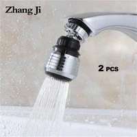 zhangji rotating water saving tap connector dual mode kitchen faucet aerator diffuser bubbler filter shower head nozzle