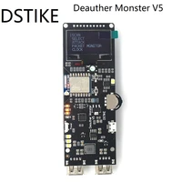 dstike wifi deauther monster v5 oled display development board for test networks