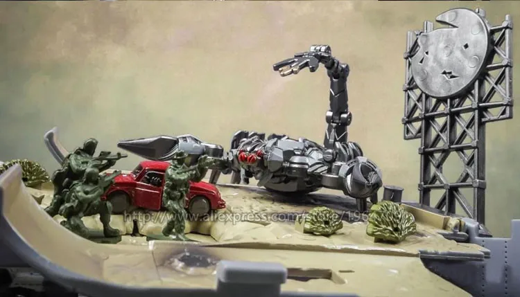 Wei Jiang Oversized 34cm Transformation movie toys dinosaur tank Mode anime Action Figure SS07 W8600 Robot kids toy Retail Box