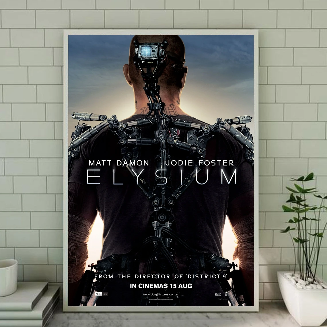 

Elysium Movie Poster Canvas Art Prints Home Decoration Wall Painting ( No Frame )