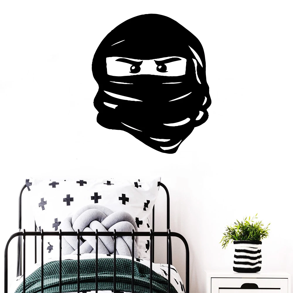 Новый дизайн Lego muursticker Ninjutsu Настенная Наклейка Ninja обои для мальчиков детская