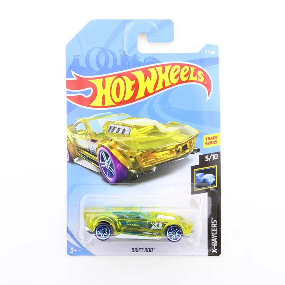 

2018-177 Hot Wheels DRIFT ROD Mini Alloy Coupe 1/64 Metal Diecast Model Car Kids Toys Gift