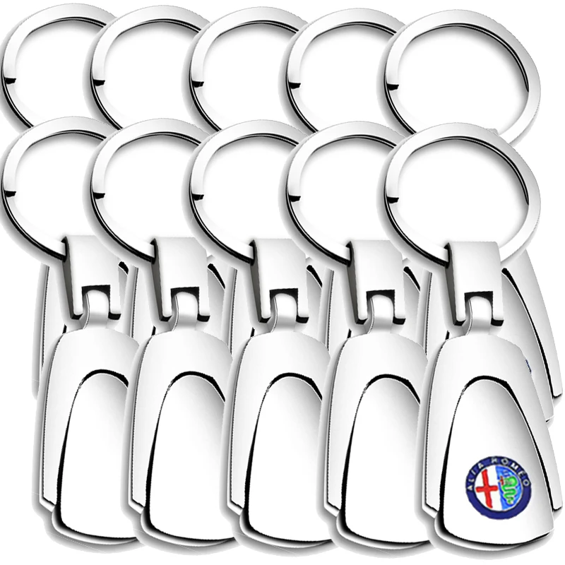 1 шт. автомобильный брелок с логотипом металлический автомобильные товары