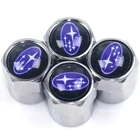 Металлический чехол с автоэмблемой для Subaru Impreza Forester Tribeca XV BRZ, аксессуары для стайлинга автомобиля, 4 шт.