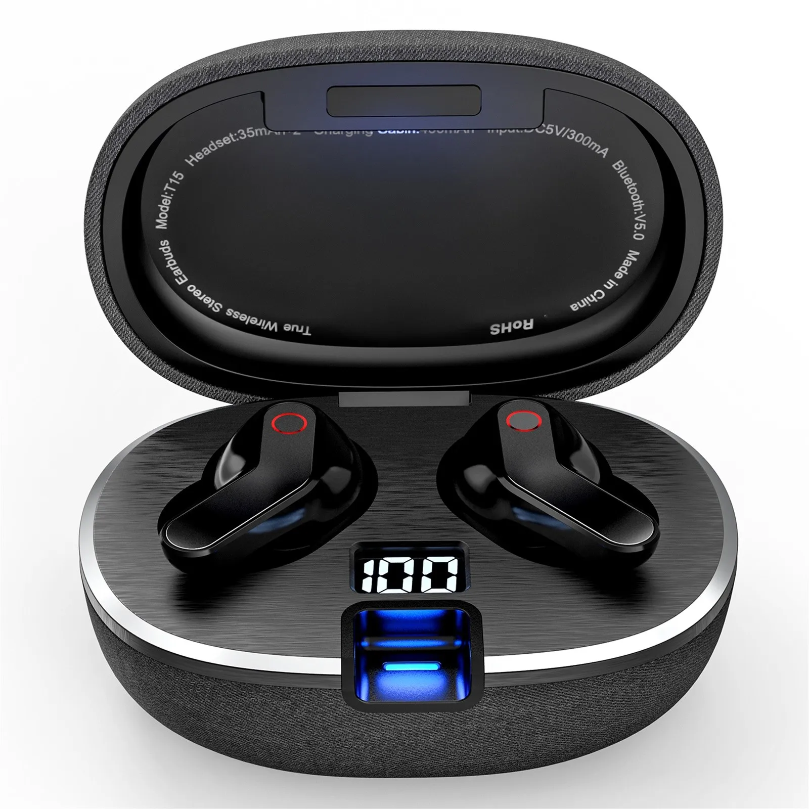 

Наушники Bluetooth 5,0, беспроводная гарнитура с микрофоном, водонепроницаемая, Bluetooth-гарнитура, беспроводная гарнитура, наушники