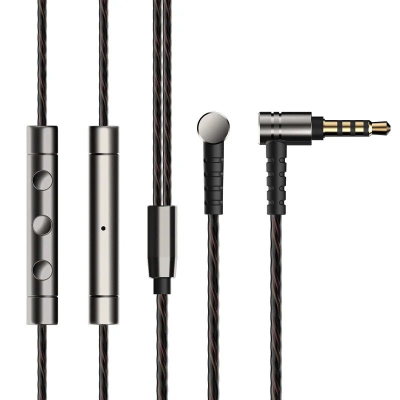 1more E1010 Quad Driver In-Ear наушники с микрофоном Hi-Fi высокого разрешения Наушники