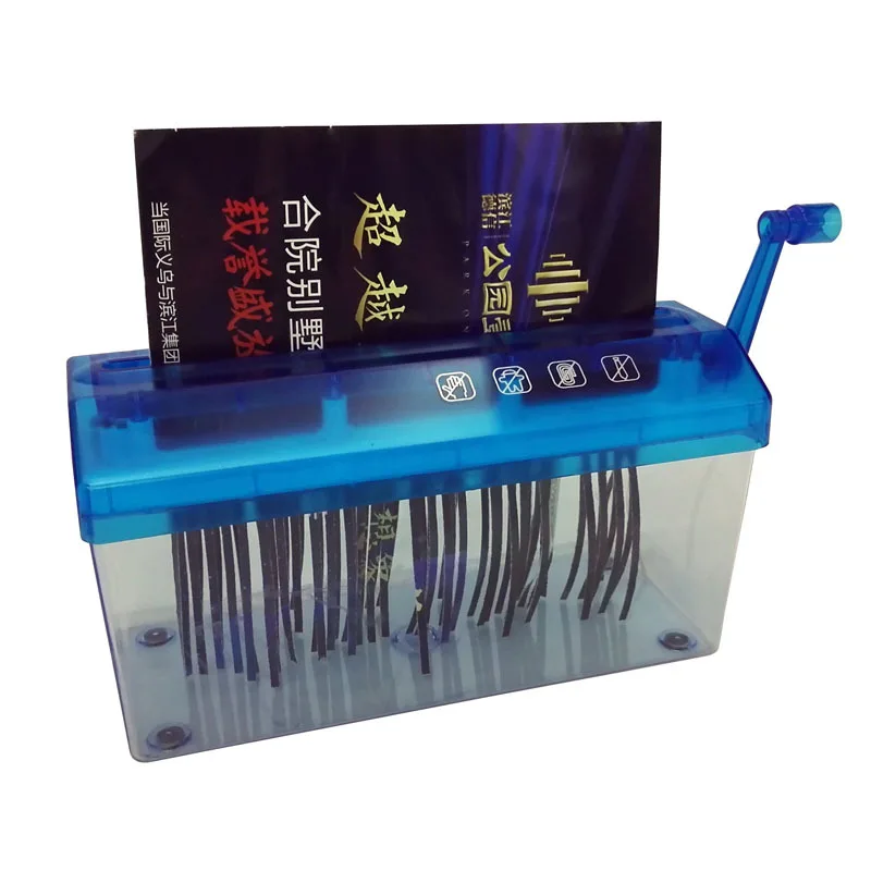 Ручной измельчитель бумаги A4 9 &quot ручной файл для документов работы прямая