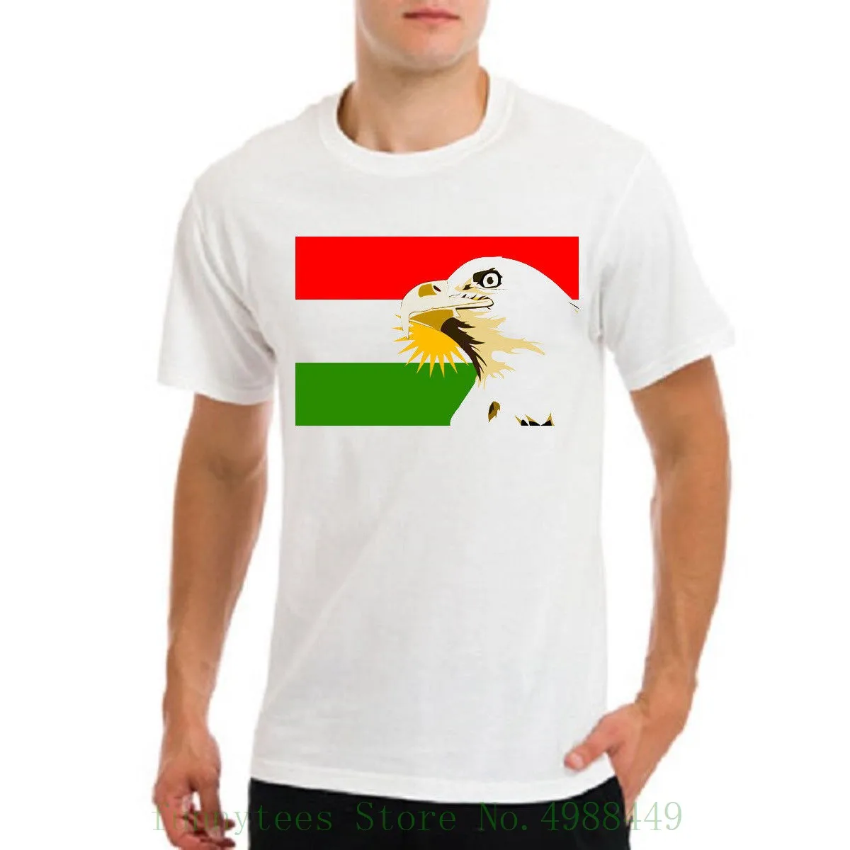 Бесплатная Курдистан курдский флаг логотип эмблема Орел символ Isi IQ syriya футболка