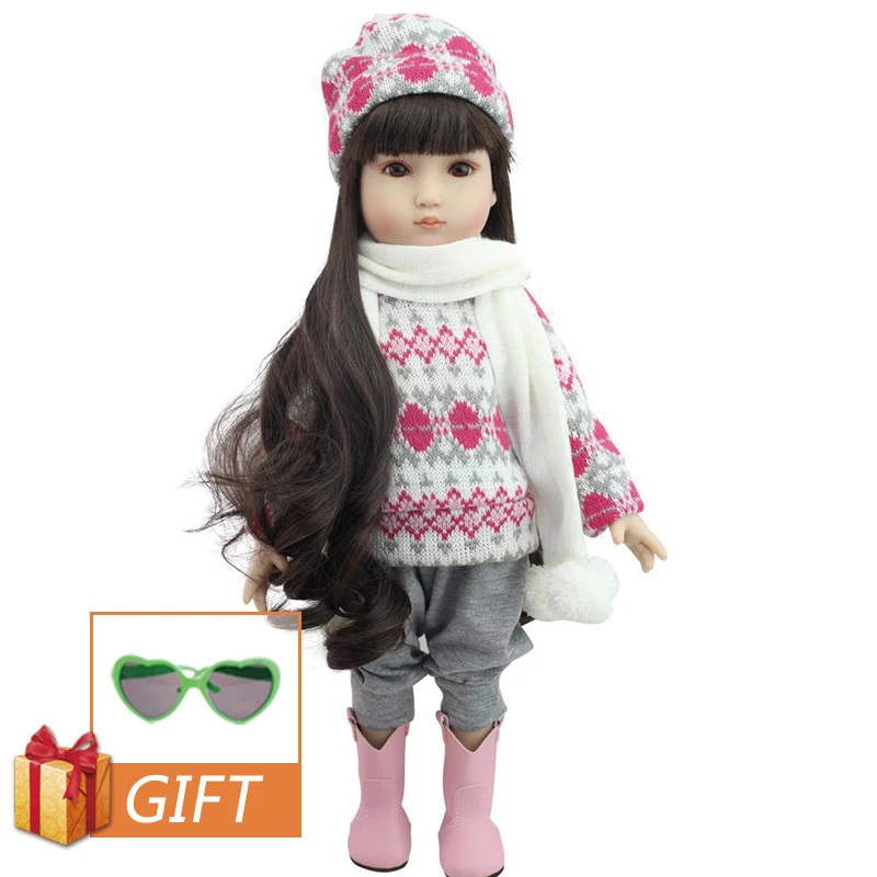 C067 NPK 18 дюймов Кукла ручной работы Reborn Baby Dolls полностью силиконовая Реалистичная кукла принцессы реалистичный резиновый игрушка для детей подарок на день рождения - Цвет: C067