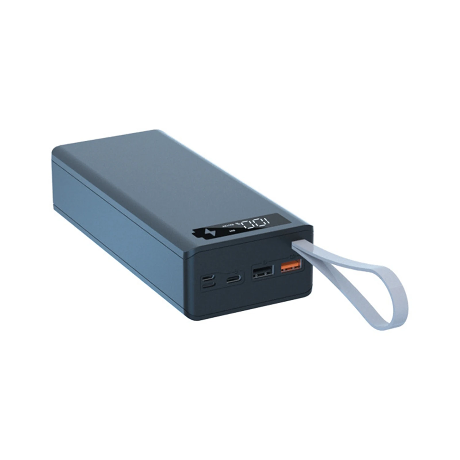 

USB 5V 2A Detachable LCD Display DIY 16 x 18650 Battery Case Power Bank Shell Charger Box Black Plastic Welding Tool Kits