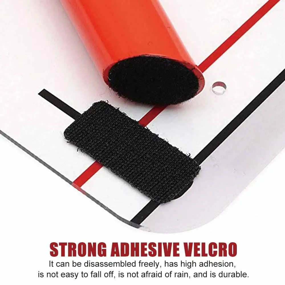 

Golf Swing Practice Mirror Alignment Training Aid with 4 Rods Strings for Golf Practice Base,Golf Tool Accessories