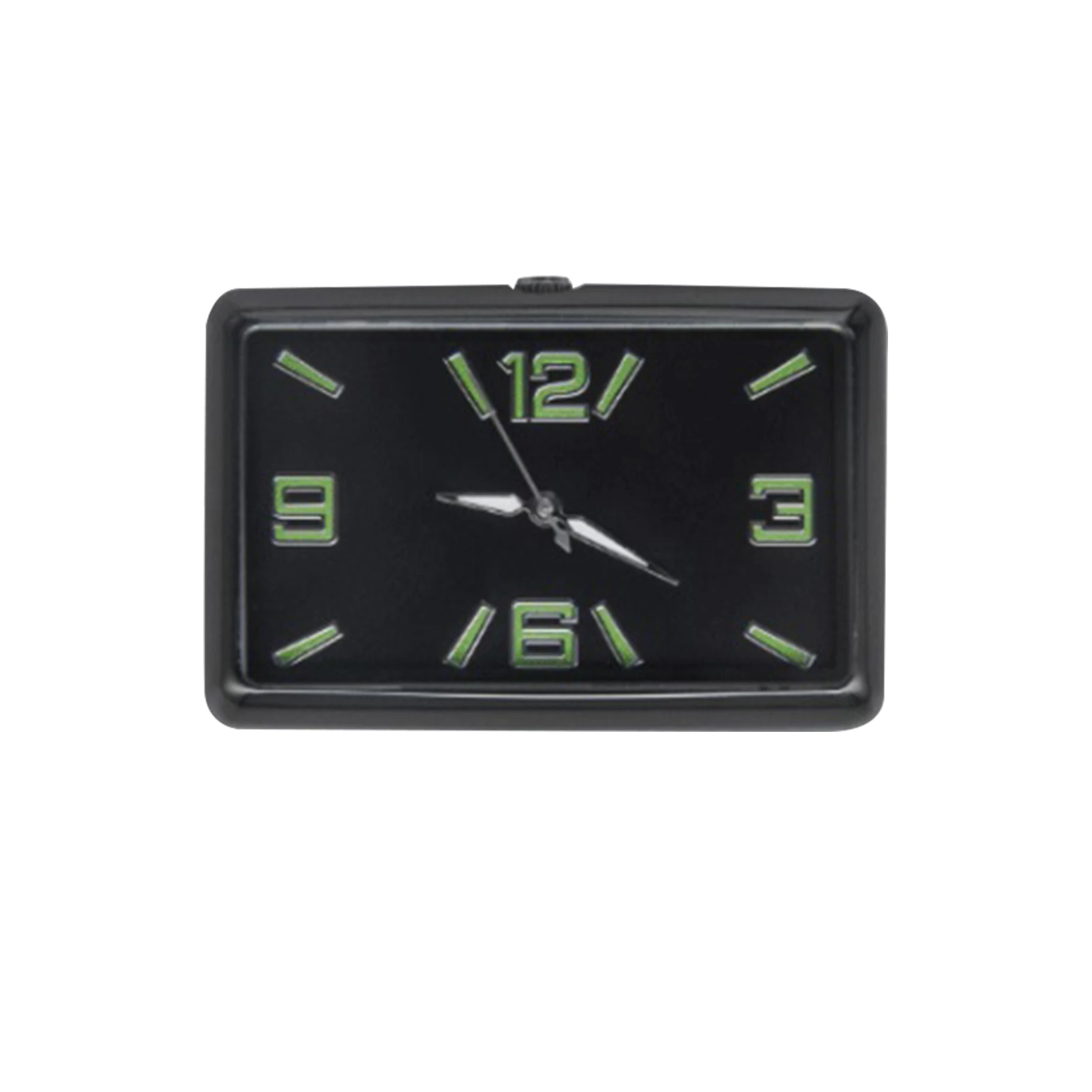 Universal Accurate Auto Ornament Stick On Styling Home Office Car Clock Interior Mini Air Vent Quartz Analog Watch Luminous | Автомобили и
