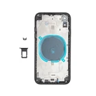 Замена для iPhone XR задний корпус средняя рамка и Задняя стеклянная крышка с мелкими деталями, 6 цветов