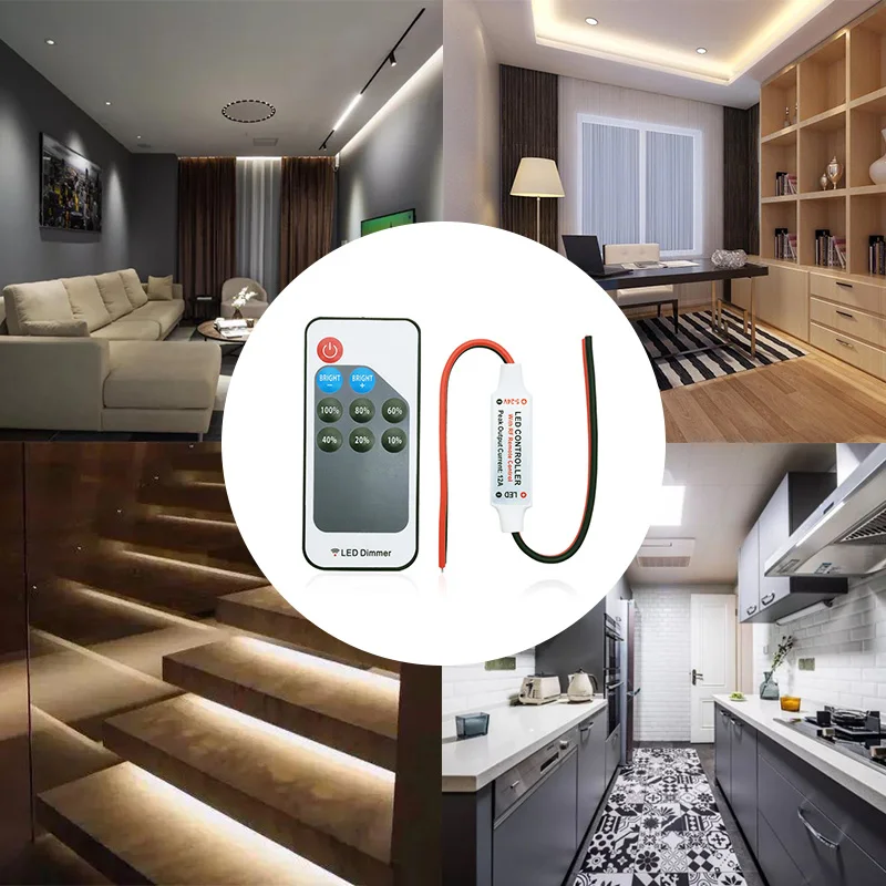 Мини-штатив с 9 клавишами радиочастотный беспроводной Одноцветный пульт