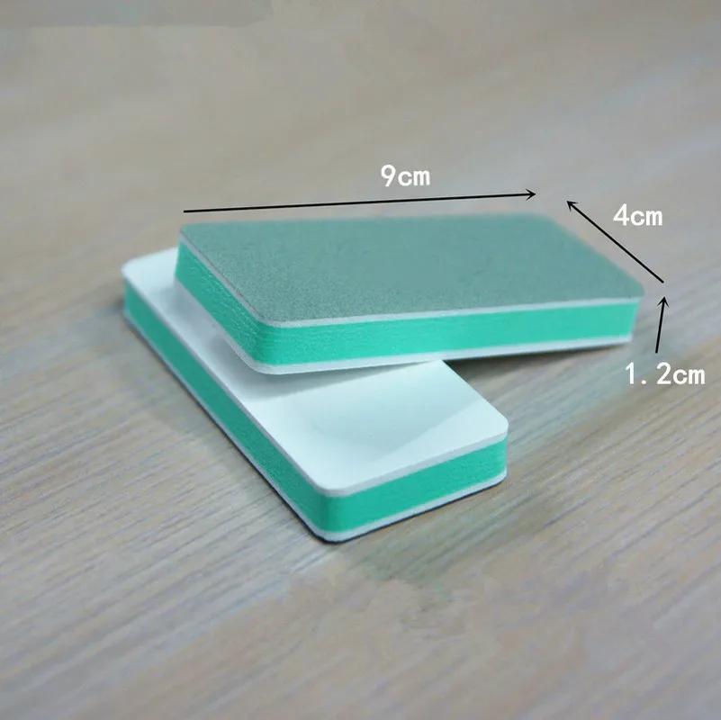 Губка для ногтей двухсторонняя Полировочная губка Блестящий лак инструменты