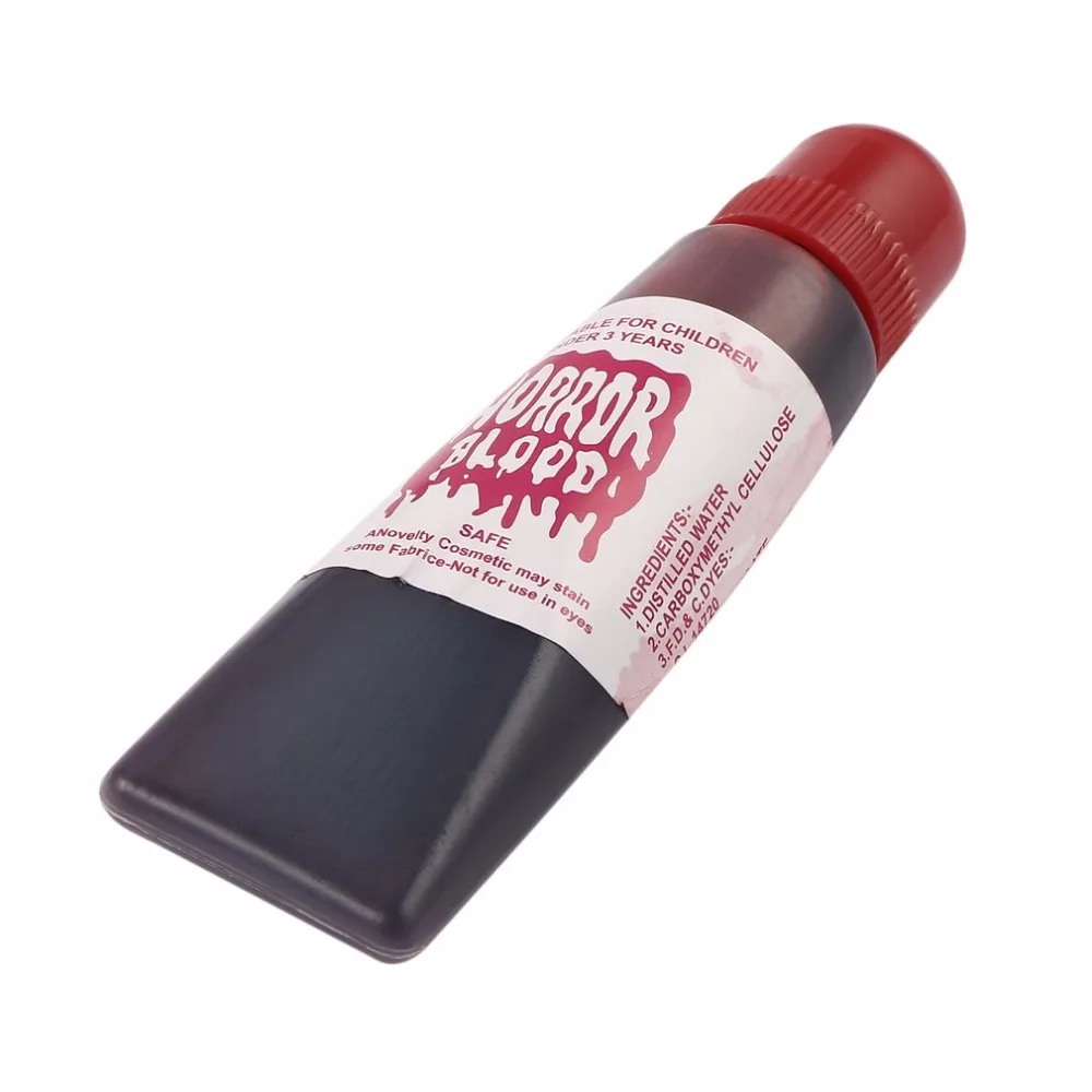 Уникальные игрушки популярные для Хэллоуина Поддельные крови гель туба ужас