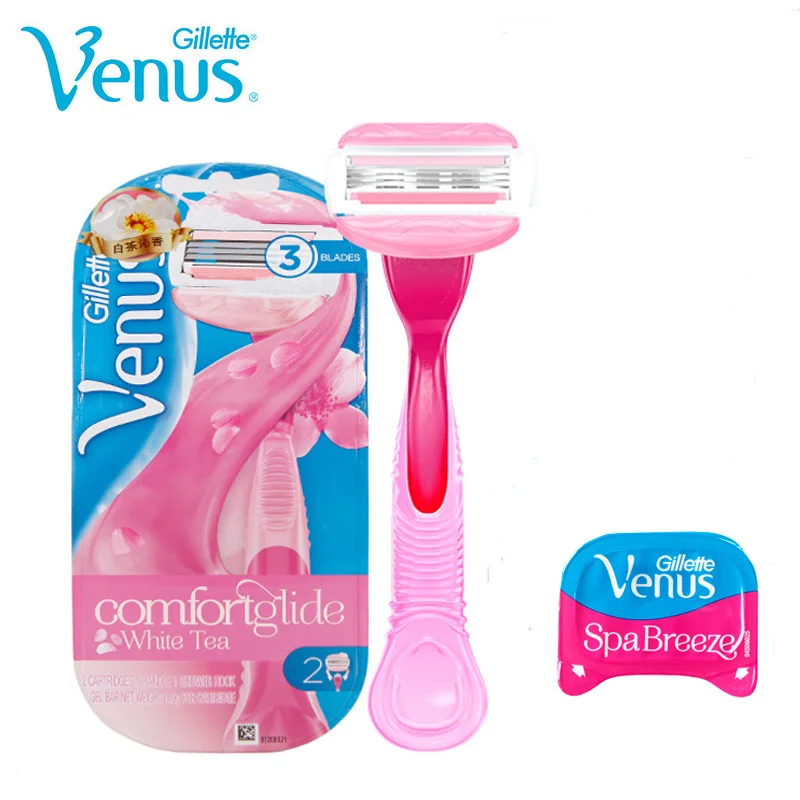 Женская бритвенная головка Venus бритвенный держатель + блок для бритья и