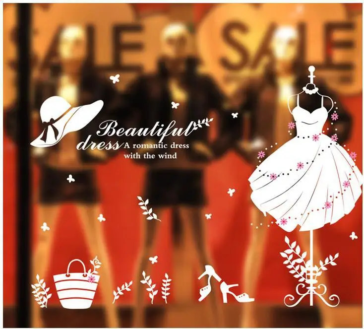 Goddess's new white removable environmental wall sticker window glass | Дом и сад