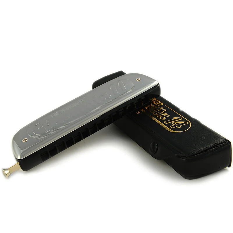Германия HOHNER 257/56 Хроматическая Губная гармошка ABS гребень armonica hohner рот Ogans профессиональная Губная гармошка Chrometta 14