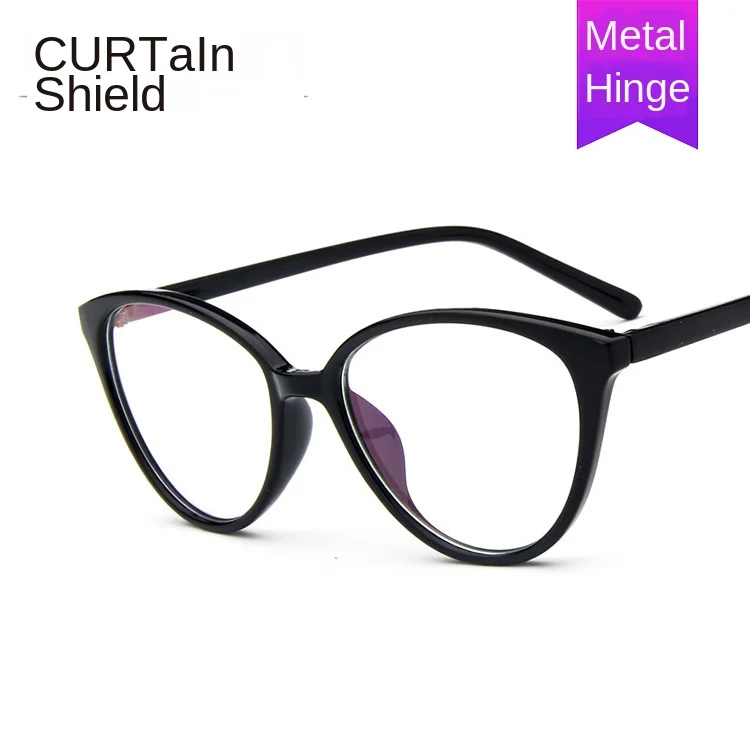 Jia коробка ретро кошачий глаз оправы для очков Jing May Be близорукость колледж Ветер