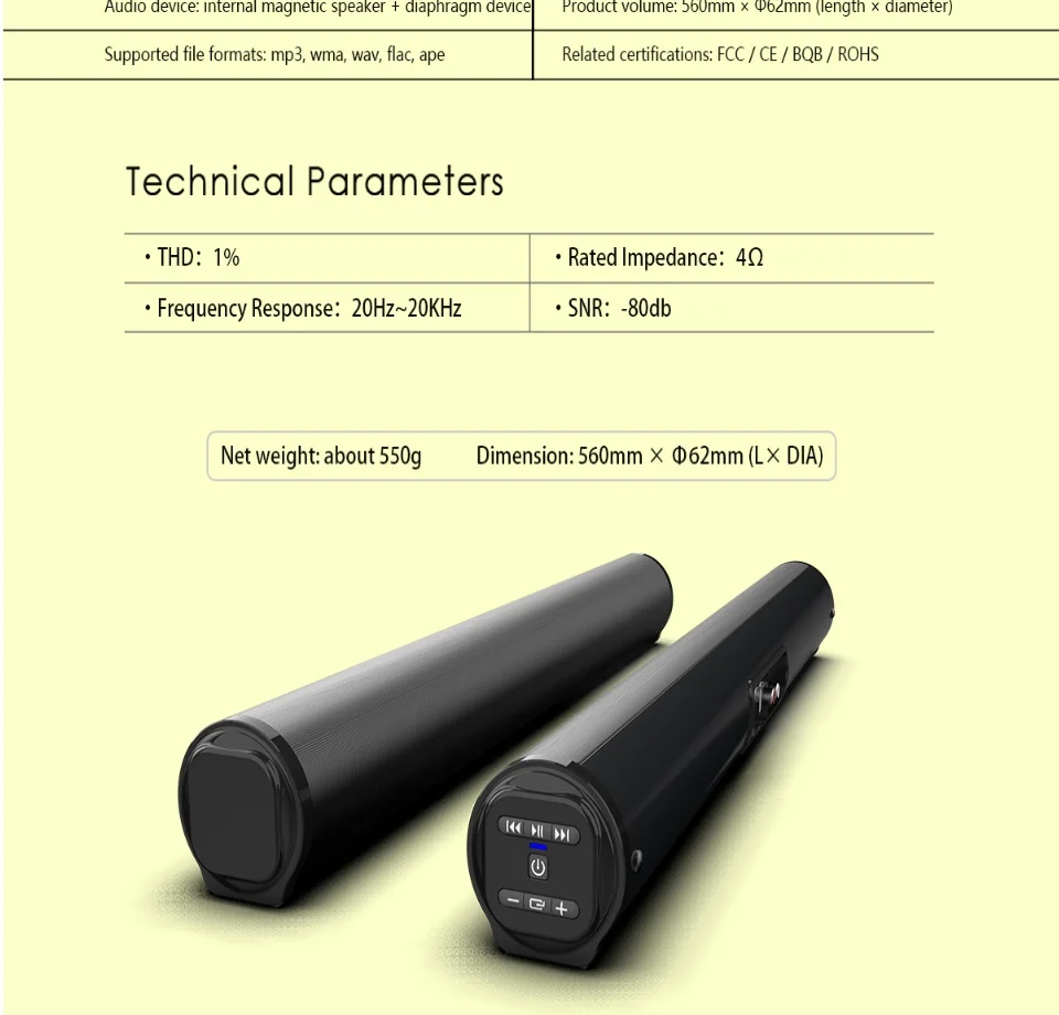 BS-10 Soundbar TV Home Theater With Subwoofer Remote Control System 40W Wireless Bluetooth Speaker Cable For PC | Электроника