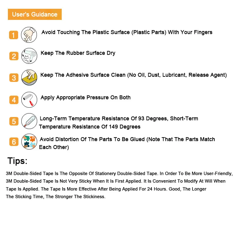 Клейкая лента 3 M клейкая палочка двусторонняя | Обустройство дома