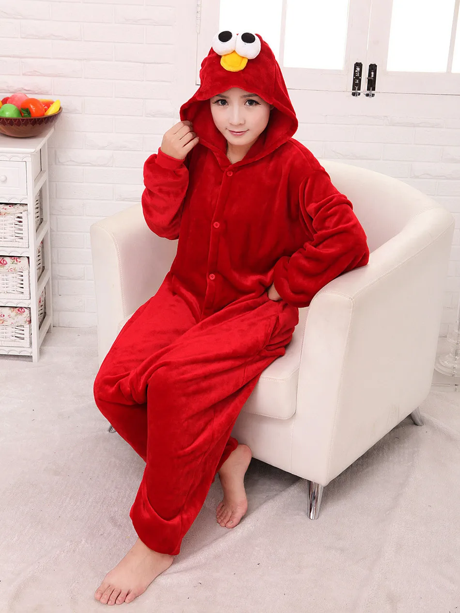 Пижама Кигуруми для взрослых Фланелевая пижама с монстрами костюм сна унисекс