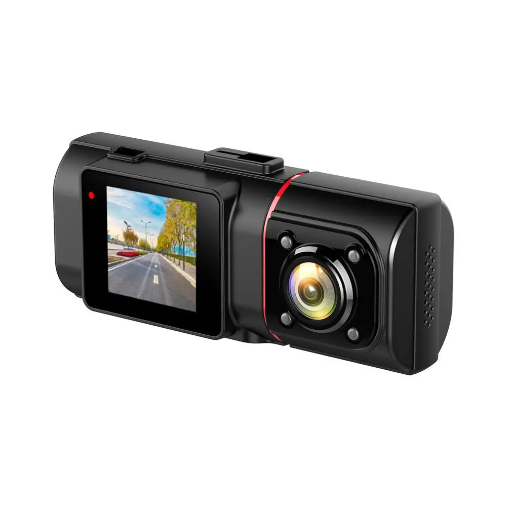 Автомобильный видеорегистратор HD с двумя объективами парковочный монитор