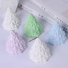 Силиконовая форма для рождественской елки, Рождественская кедровая помадка, сделай сам, Свеча для ароматерапии, силиконовая форма для изготовления мыла вручную