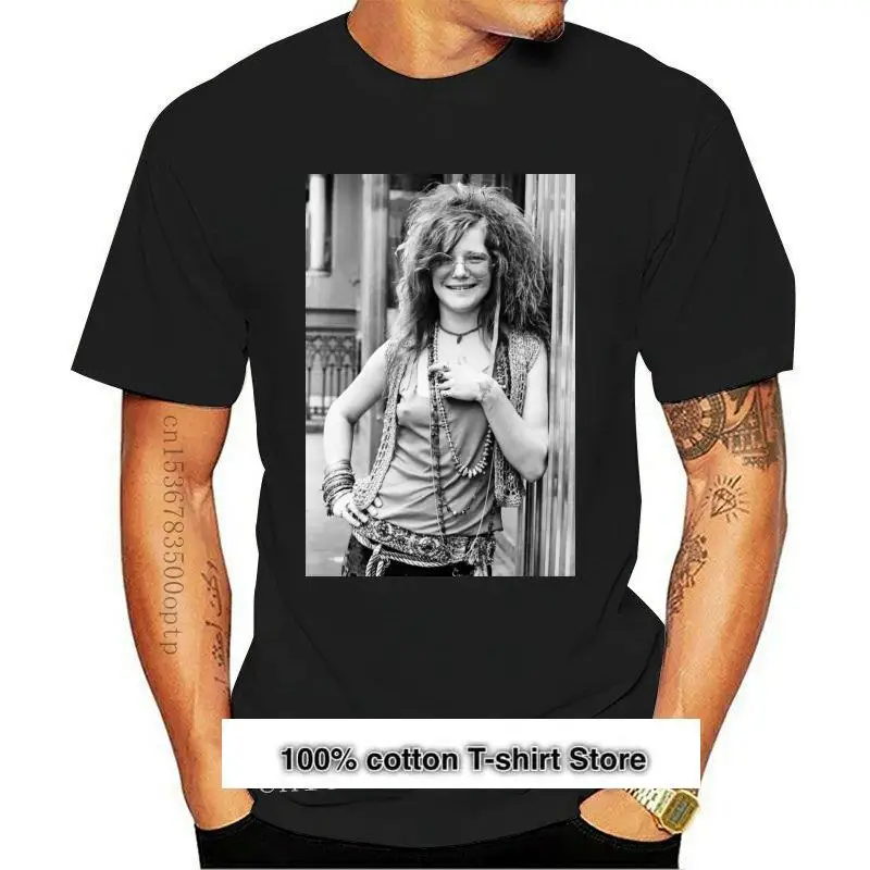 

Janis Joplin-Camiseta Vintage de Band de Rock, talla S, M, L, Xl, 2Xl, camiseta de Vestido clásico a la moda, nueva